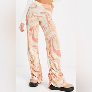 Jaded London Ruched Hem Pants